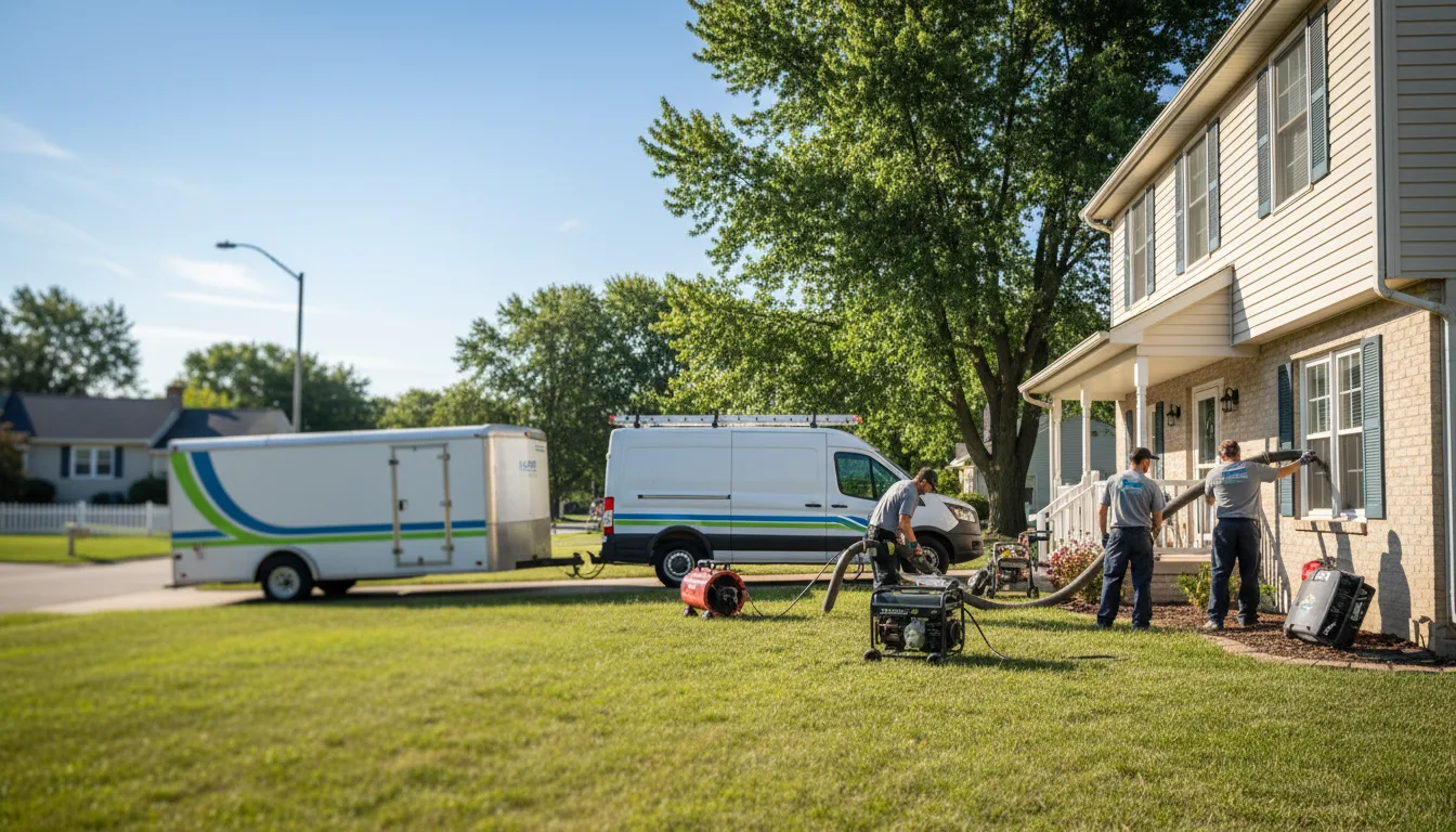 Flooded Basement Restoration And Cleanup With Repair in Waterville, KS near me